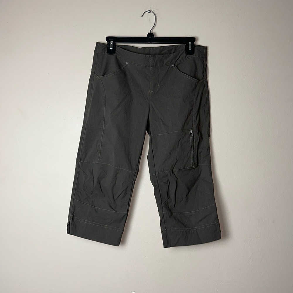 Athleta‎ Commuter Capri Green Women's Size 4 - Picture 1 of 8